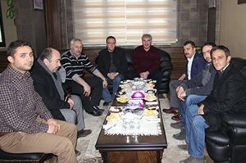 Milletvekili Kavcıoğlu’ndan Belediye Başkanımıza Ziyaret