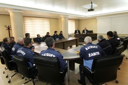 Belediye Başkanımız Memiş, Zabıtalarla Bir Araya Geldi