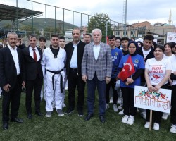 Başkanla Fotoğraflar