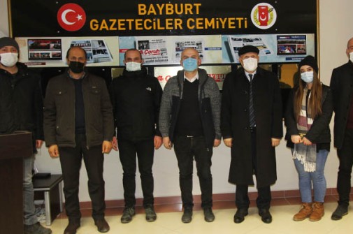 Belediye Başkanımızdan Gazeteciler Cemiyeti’ne Ziyaret