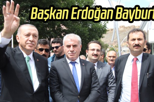 Bayburt’ta Erdoğan Coşkusu