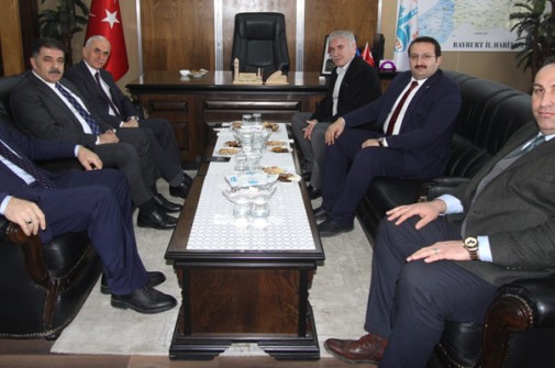 Ak Parti MKYK Üyesi ve İstanbul Milletvekili Kaya’dan Başkan Memiş’e Ziyaret