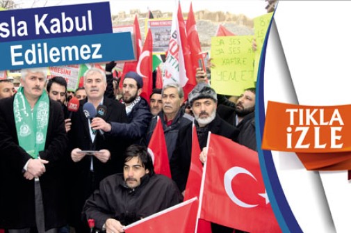 Bayburt Tek Yürek Kudüs İçin Haykırdı