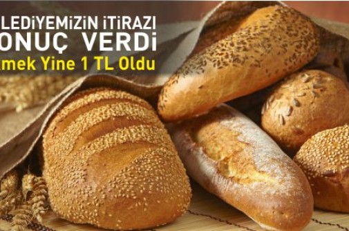 Ekmek Yeniden 1 TL..
