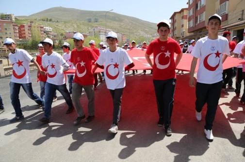 Bayburt'ta 19 Mayıs Coşkusu