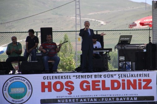 Bayburt’ta İlk Şölen Beşpınar’da Başladı