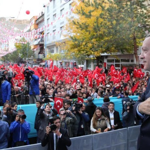 Cumhurbaşkanı Erdoğan’a Bayburt’ta Sevgi Seli…