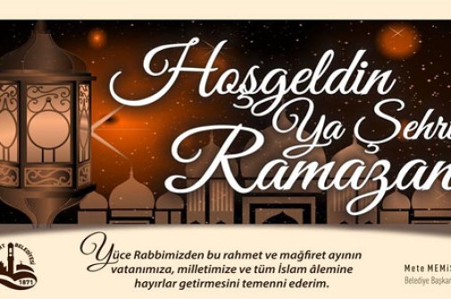 Belediye Başkanı Memiş'ten Ramazan Ayı Mesajı