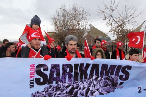 Bayburt’ta Sarıkamış Yürüyüşü