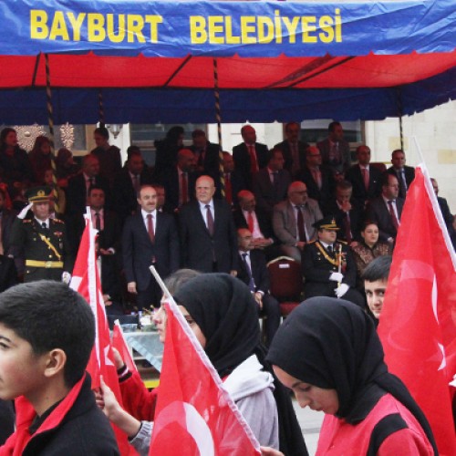 Bayburt'ta Cumhuriyet Bayramı Coşkusu