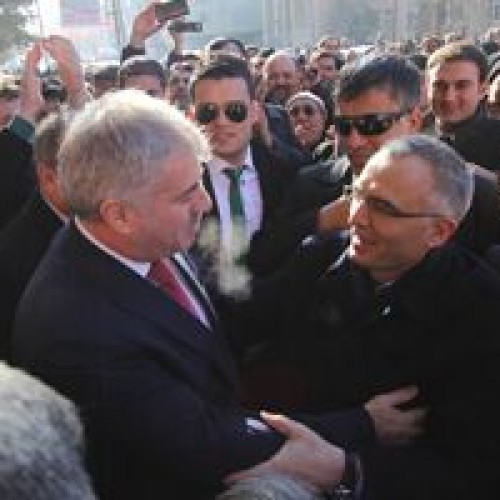 Maliye Bakanı Ağbal Memleketinde Coşkuyla Karşılandı