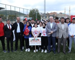 Başkanla Fotoğraflar