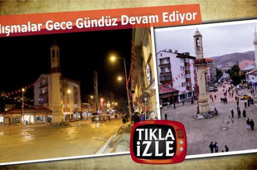 Cumhuriyet Caddesi’nde Yoğun Mesai..