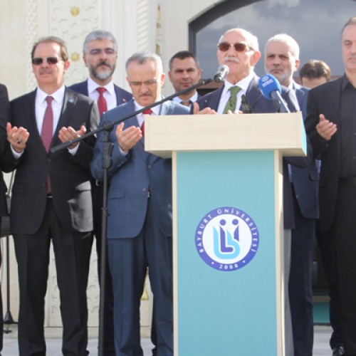 Mustafa Köseoğlu Cami Dualarla Açıldı