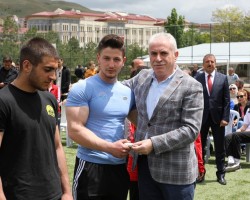 Başkanla Fotoğraflar
