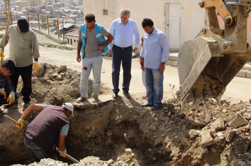 Başkanımız Memiş Asfalt Çalışmalarını Yakından Takip Ediyor