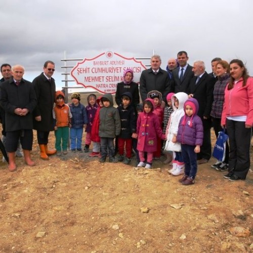 Bayburt’ta “Şehit Savcı Mehmet Selim Kiraz Hatıra Ormanı” Oluşturuldu
