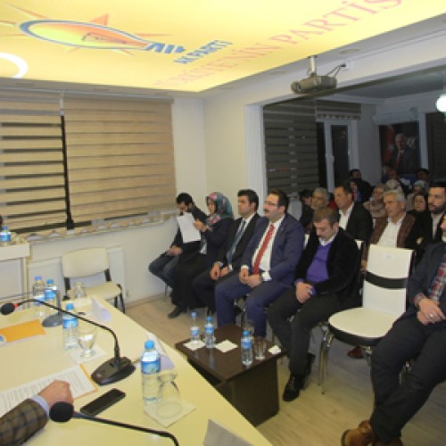 Başkan Memiş AK Parti İl Danışma Meclisi Toplantısına Katıldı