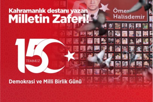 BELEDİYE BAŞKANIMIZIN 15 TEMMUZ MESAJI