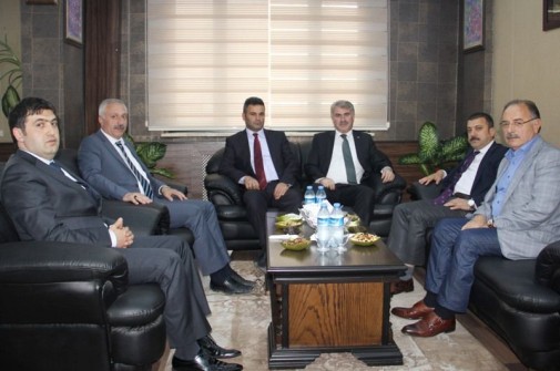Halkbankası Genel Müdür Yardımcısı Kavcıoğlu, Belediye Başkanımızı Ziyaret Etti
