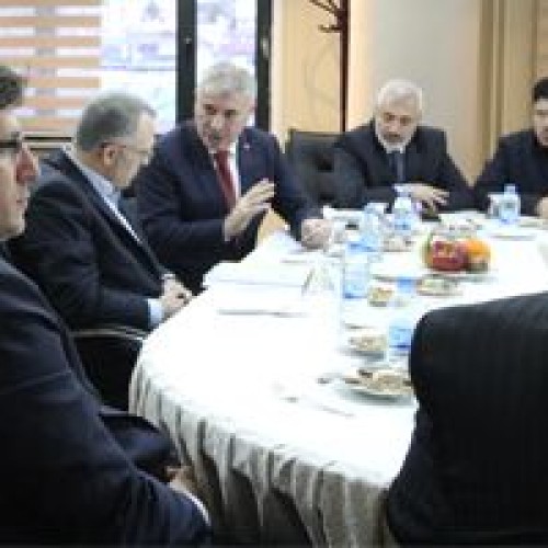 Maliye Bakanı Ağbal, Belediyemizi Ziyaret Etti